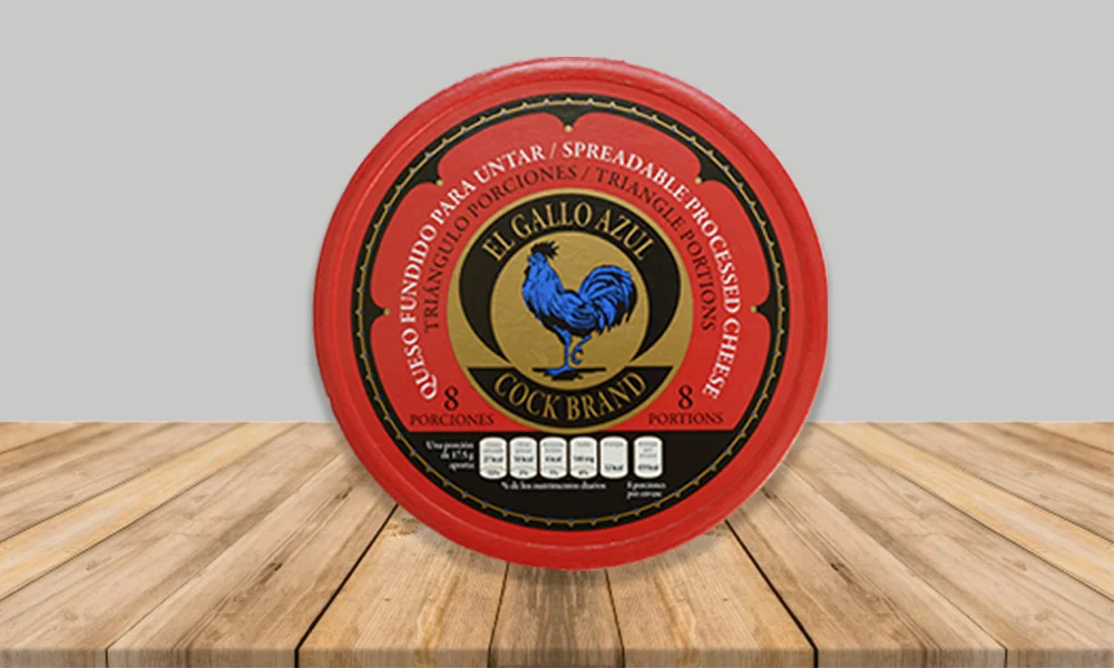 Porciones Queso Fundido para Untar Gallo Azul