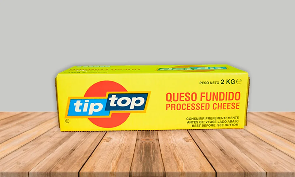 Barra Queso Fundido Tiptop Gallo Azul