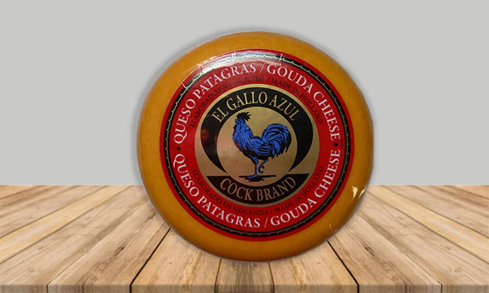 Queso Holandés Gouda Patagras Gallo Azul