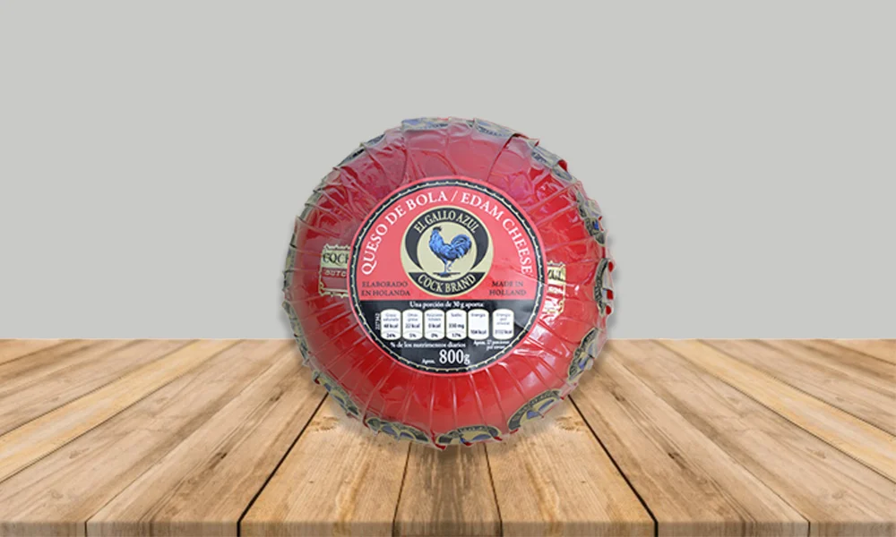 Queso de Bola Holandés Edam Baby Gallo Azul